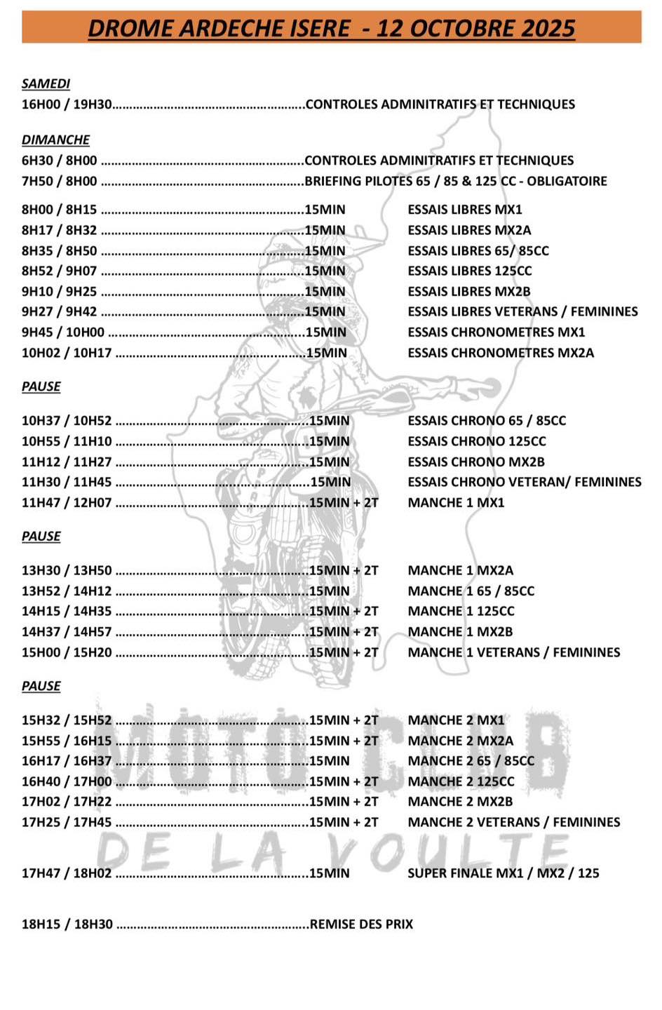 La Voulte - 12 Octobre 2025